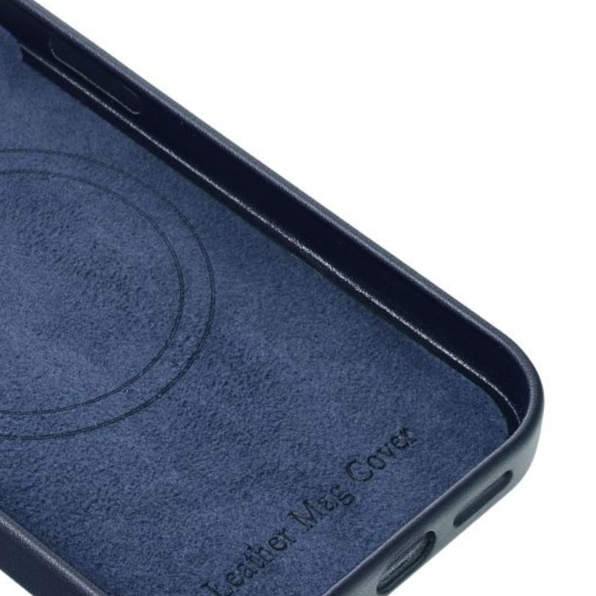 Husa Eleganta Leather Mag Cover Samsung S25 Ultra Indigo Blue